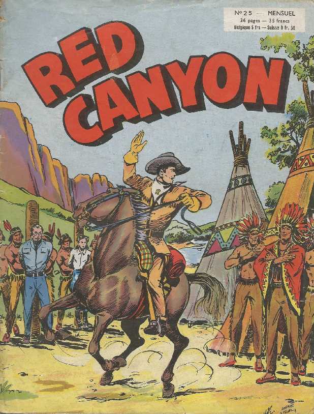 Scan de la Couverture Red Canyon n 25